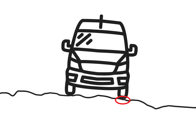 雪で車がスタックした場合の自力脱出方法 The Firstone