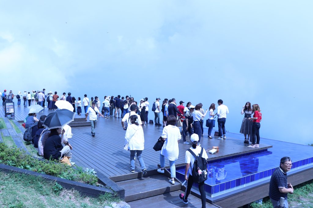 琵琶湖 テラス